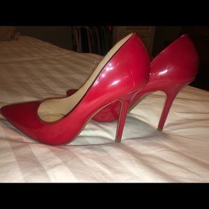 Red high heels